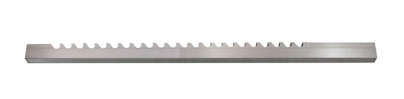 Accusize Industrial Tools - 5/16'' to C, Hss Keyway Broach, Fractional, Imperial, 5000-0020 | 0.3127-0.3137 Tolerance, 3/8 in x 11-3/4 in, 25/64 in to 2-1/2 in Cut Length, 1 Shim 5/16 in -C