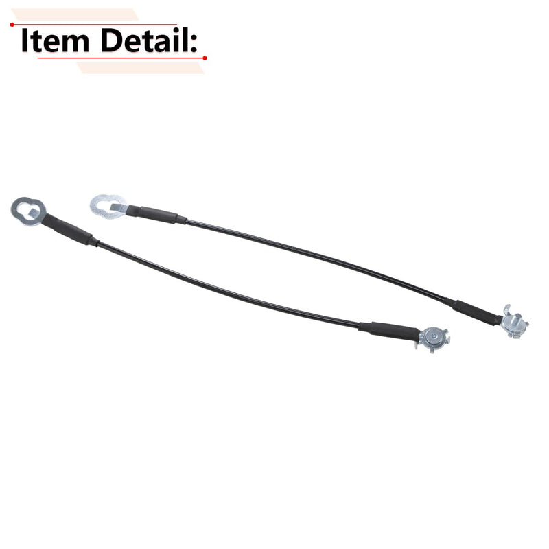 RLB-HILON Tailgate Cable Compatible with Toyota Tundra 2007 to 2021 Year, Lift Gate Support Straps Pickup
