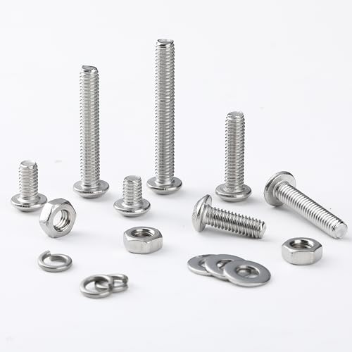 Mr. Pen- Nuts and Bolts Assortment Kit, 370 pcs, Stainless Steel