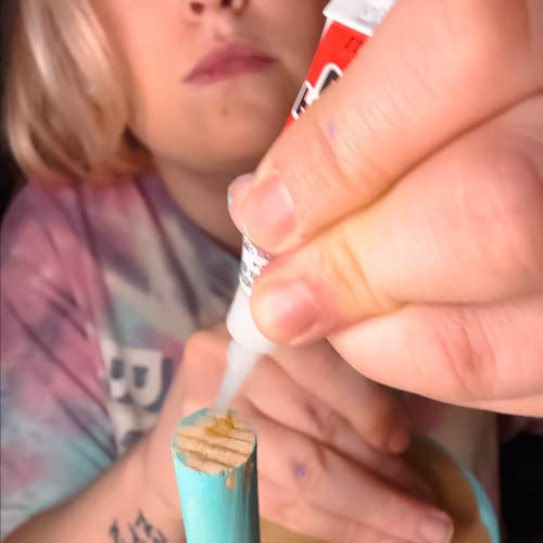Super Glue - Future Glue Liquid - 6 Mini Single Use Tubes - (Pack of 3) 1 Gram