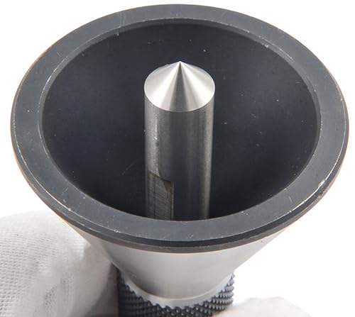 Bell Punch Center Finder for Round Bar for Engineers | 35mm Diameter, Hand DIY Tool for Center Finding on a Round Bar| Accurate Machine Workshop Tools-Accurate | Uses of Lathes & SMALL