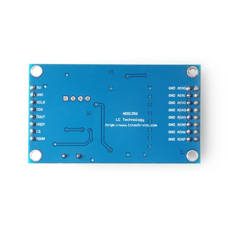 ADS1256 24bit 8 Channel Analog Digital Converter Module ADC Analog to Digital Signal Converters high Precision Acquisition Data Module Board AD Digital Analog Module