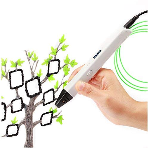 MYNT3D 3D Pen Mat Kit, DesignPad + FreePad & PLA 3D Pen Filament Refill Pack (10 Color, 3m Each)
