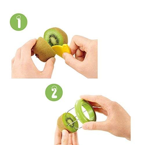 COMBO PACK - Apple Corer, Pineapple Slicer, Pear Pepper Poker, Herb Kale Stripper, Kiwi Tool, Citrus Orange Peeler SUPER SLICER Juicer Prepping PACK by Bright Kitchen Super Slicer Pack!