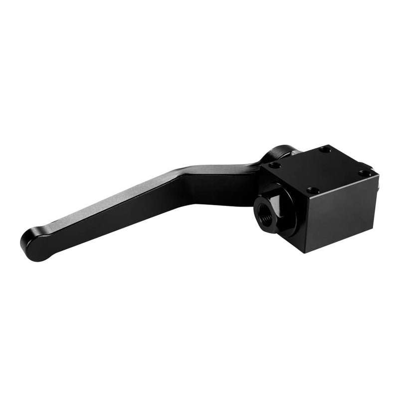 KYOSTAR 1/8" NPT Shut Off Valve, Aluminium Brake Line Lock Shut Off Valve Billet, Black