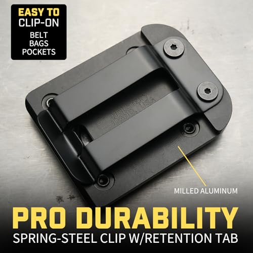 PinPal Pro | Universal Tool Holster - Gravity Locking Clip-On Tool Belt Holder for Drills, Impacts, and Other Tools PinPal Pro + Pin Kit For Dewalt