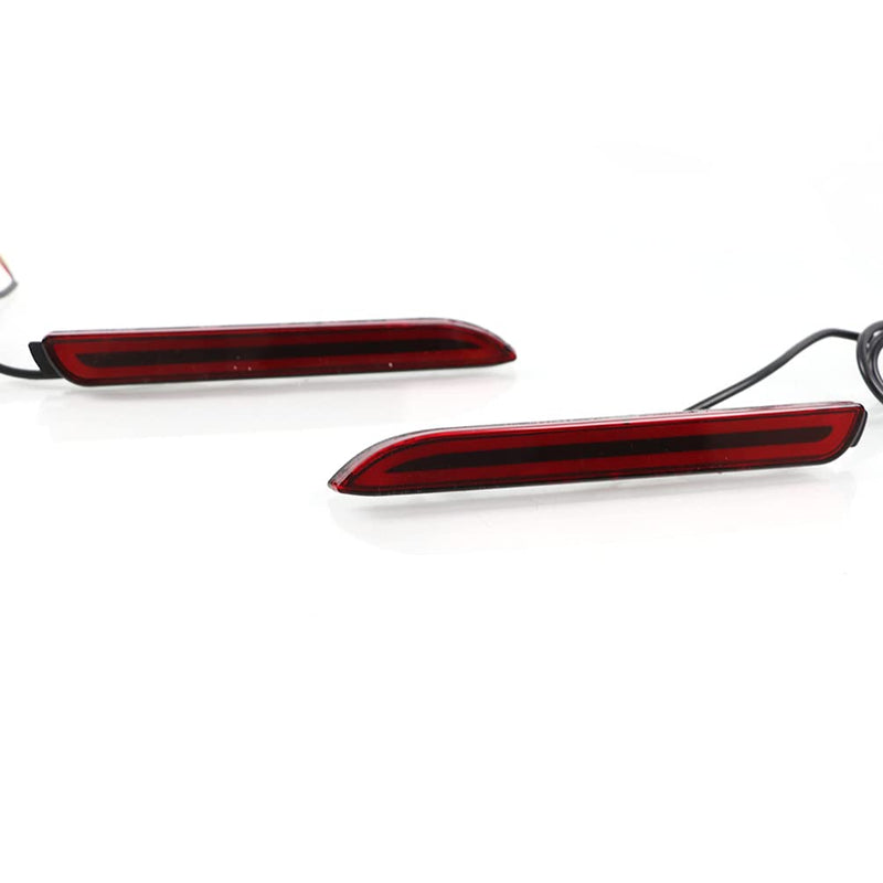 LED Rear Bumper Reflector Tail Lights For Toyota Camry Rav4 Sienna Avalon Venza Matrix Sienna Lexus Brake Turn Signal Sequential Auto Lighting Accessories Fog Lamp model 1