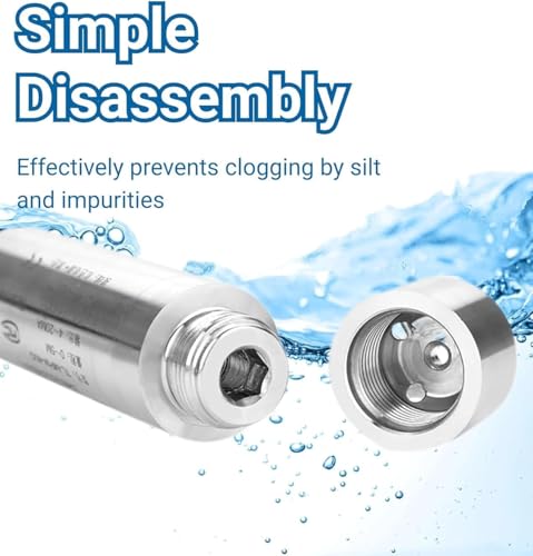 DC 24V 4-20mA Throw-in Type Liquid Water Level Sensor Transmitter For Detecting 0-5m Range Depth