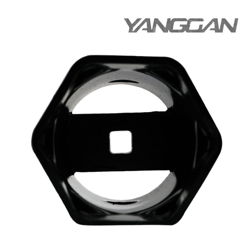 Hub Socket Nut Kit 1/2" Drive 54mm Compatible with Landcruiser Hilux 4x4 for Nissan Patrol, for Toyota FJ LN RN BJ HJ KZN165R T100 LC100 4WD 4X4 Hex Front Wheel Bearing Hub Axle Nut Socket