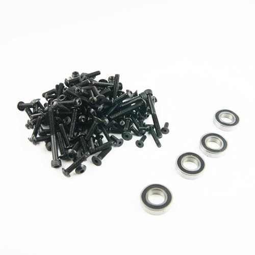 TITRACING 168 pcs of Bolts Screws Bearings for LOSI Desert Buggy XL DBXL