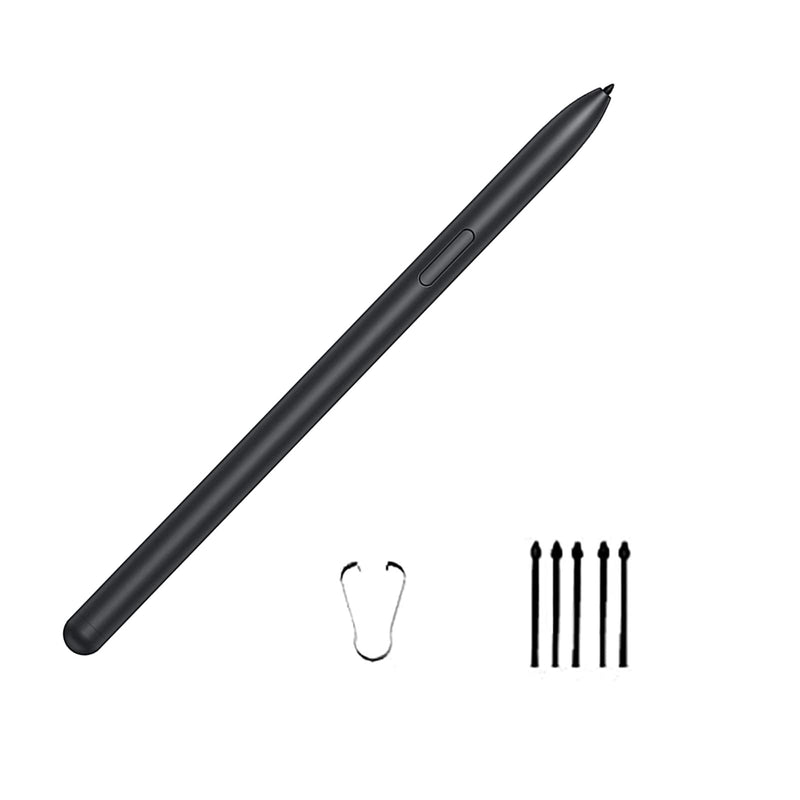 Mystic Black Galaxy Tab S7 FE Pen for Samsung Galaxy Tab S7 FE S Pen Stylus Pen Replacement + Free 5 Tips for Samsung Galaxy Tab S7 FE Stylus S Pen Mystic Black