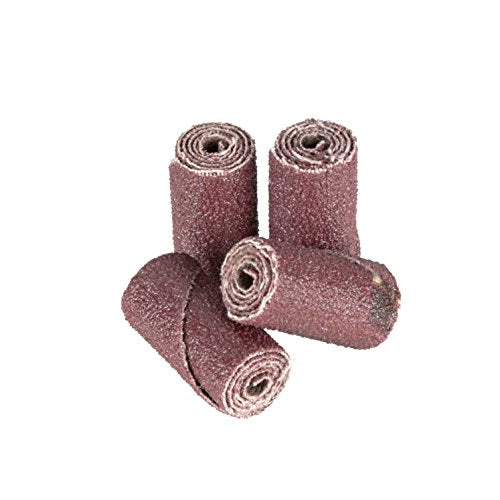 3M Cartridge Roll 341D - 80 Grit, X-Weight Backing - Metal Sanding and Finishing - Die Grinder Abrasives - 1/2" x 1" x 1/8"