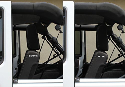 Rear Seat Recline Kit (Compatible with Jeep Wrangler 4-Door JKU, 2007-2018 All Models)