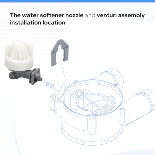 7187065 Nozzle & Venturi Assembly fits Whirlpool Kenmore Water Softener