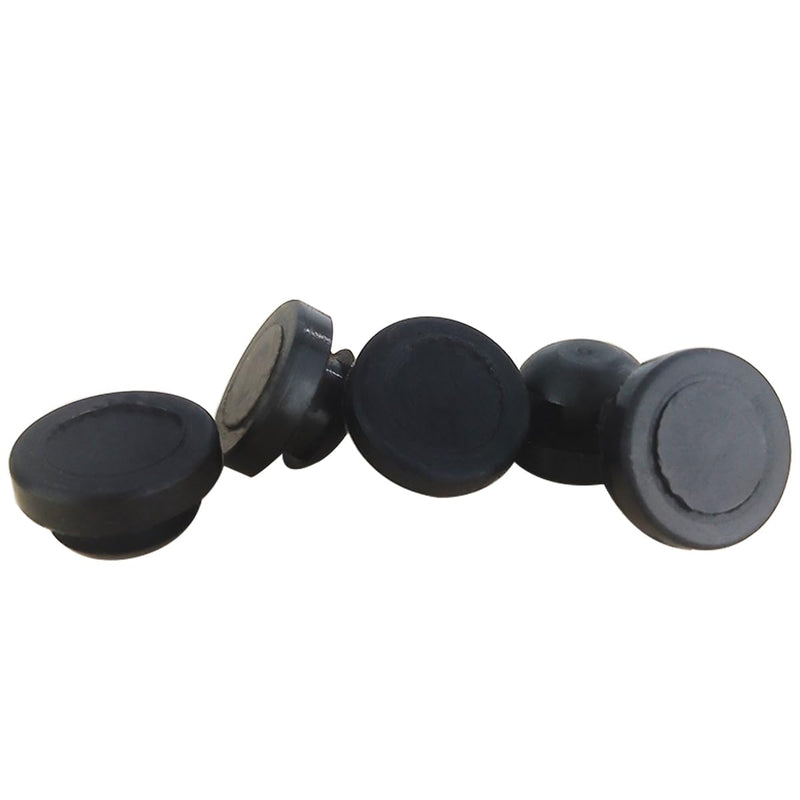 POWERWORKS 5 pcs Brake Pedal Rubber Stopper Black Fits for Nissan 1996-2018，for Infiniti 1997-2019，46584-5P010, 465845P010,46584-S0100,46584S0100