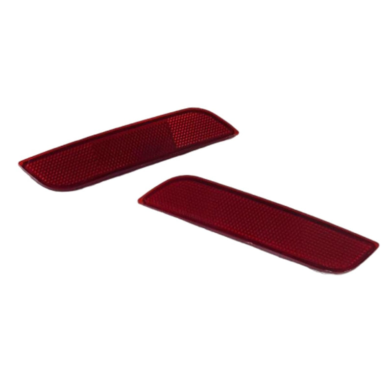 1Pair Car Rear Bumper Marker Lamps Bumper Reflectors for Toyota Sequoia 2001-2004