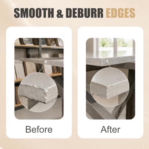 6PCS Diamond Hand Sanding Blocks Polishing Pads, 60# 120# 240# 400# 800# 1000# Grit for Tile Ceramic Glass Pottery 6PCS-60-120-240-400-800-1000#