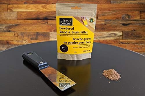 Trade Secret Wood Filler Powder, White Oak Tintable Grain Repair, 150 g