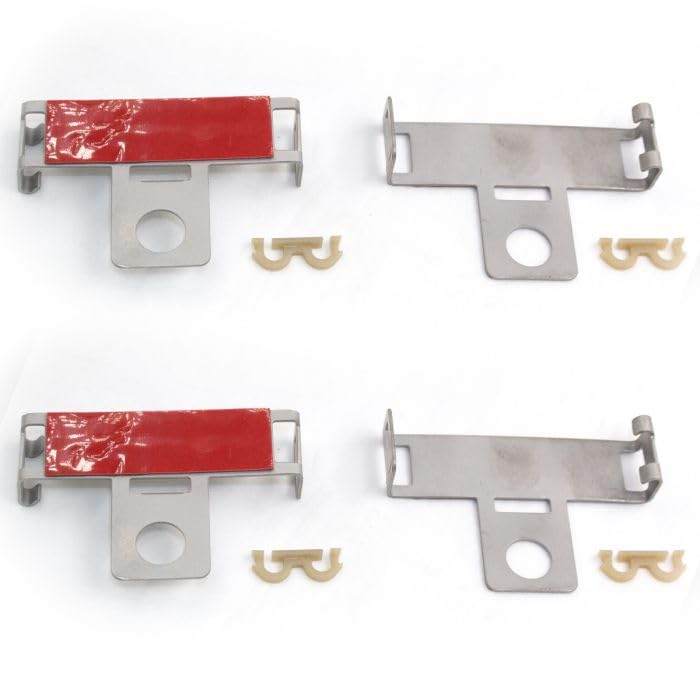 Wheel Accessories Parts PDQ TPMS Accessories Strap Kit contains 4 Straps, 4 Clips, 4 Keepers For Ford vehicles and applications using banded TPMS Sensors