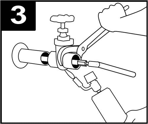 1-1/2" Jet Swet single temporary plumbing plug tool