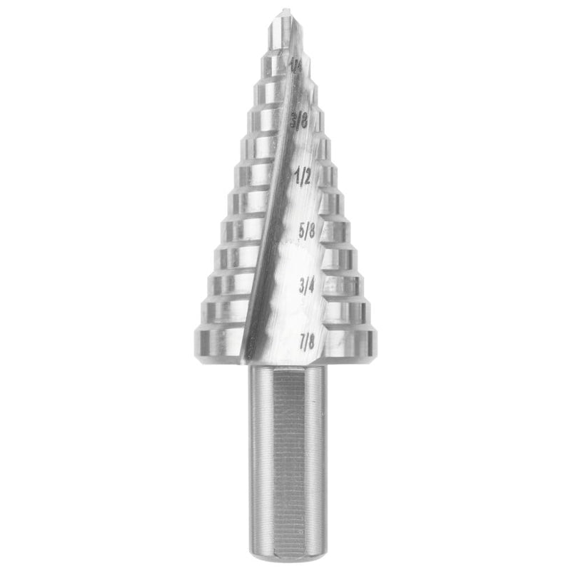 Bosch SDC2 3/16 in. to 7/8 in. High-Speed Steel Turbo Step Drill Bit