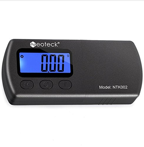 Neoteck Upgraded Digital Turntable Stylus Force Scale Gauge Black