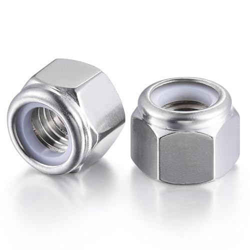 7/8"-9 Nylon Insert Lock Nuts (Grade 8 Zinc Plated Carbon Steel, 3-Pack) 7/8"-9 Grade 8 Zinc Plated Carbon Steel