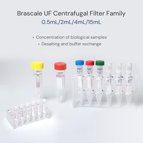 10kDa Ultra Centrifugal Filter Unit, 0.5mL, Regenerated Cellulose RC Membrane, Snap Caps (24/PK) 10kDa 24