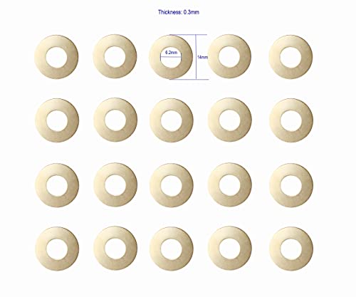 Compatible with Recon 1,Voyager EDC Pocket Knif Brass Washers Gasket