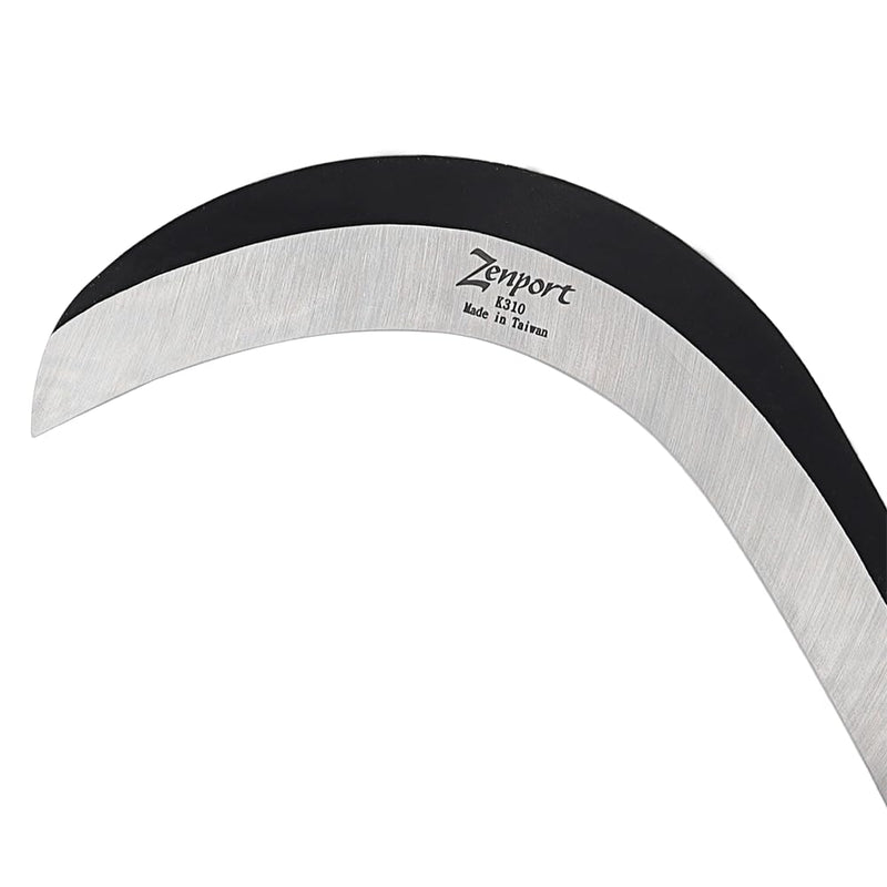 Zenport K310 Brush Clearing Sickle with 9-Inch Carbon Steel Blade and 9-Inch Aluminum Handle - Gardening/Landscaping Hand Sickle with Grip 1