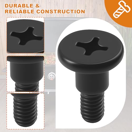 Replacement Short M6 Step Bolts Compatible with Blackstone Gas Griddles