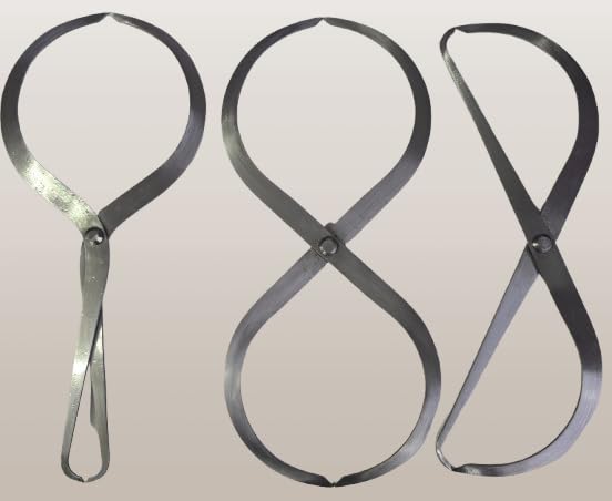 6" Woodworking Caliper Set - 3 PIECE Set Combo Double Sided Dual Ended Combined. 6 INCH ONE Side + 6INCH Other Side.