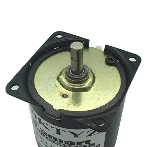 Bringsmart 60ktyz 15rpm Ac Motor Low Noise Gearbox Electric Motor Barbecue High Torque Low Speed 110V Synchronous AC Reduction Motor (110V 15rpm) 110V 15rpm