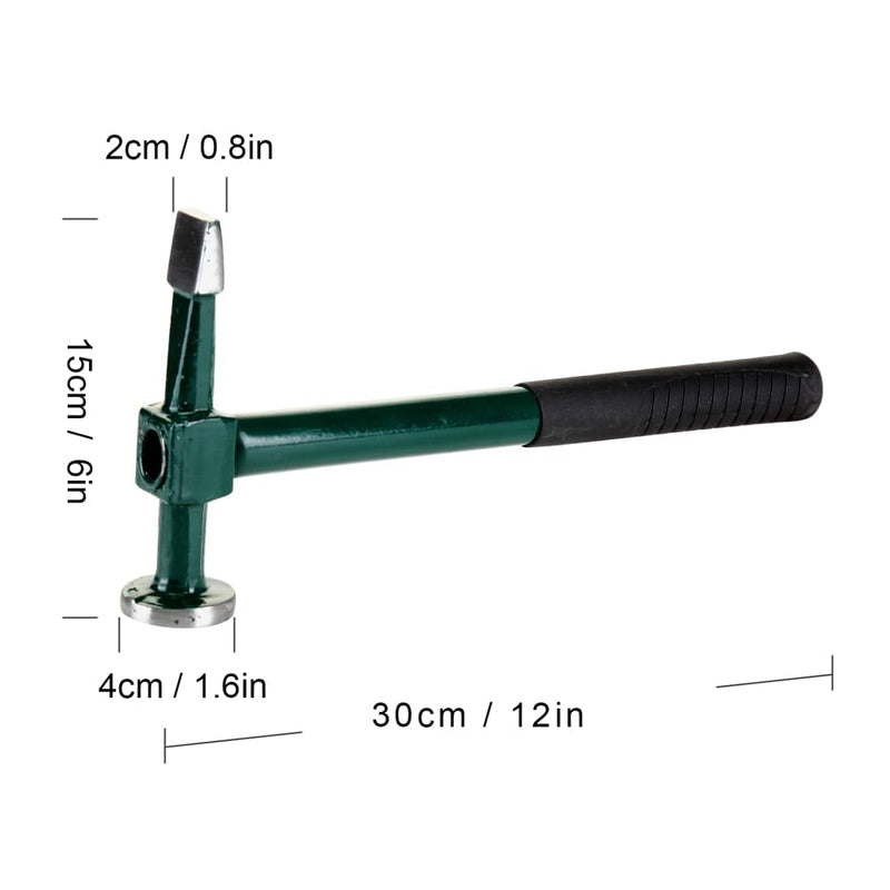 BinaryABC Sheet Metal Hammer,Auto Body Planishing Hammer,Car Body Repair Tool,Autobody Tools and Equipment