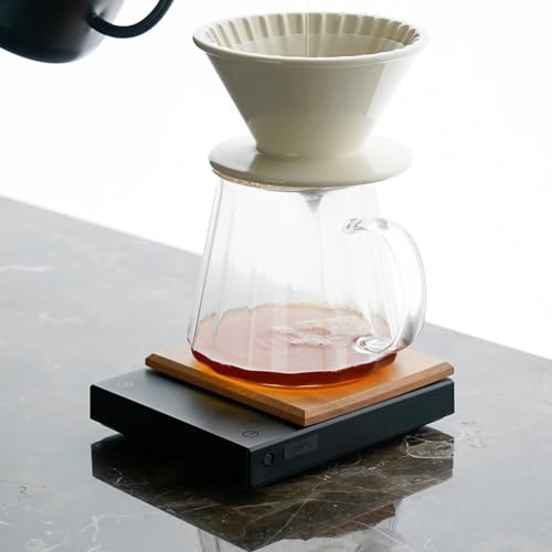 watchget Coffee Scale Wooden Pad Heatproof for TIMEMORE Basic