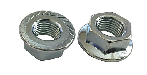 5 M12-1.25 JIS Hexagon Flange Nut - with Serrations - Small Hex Class 10 Zinc (Pack of 2) Small (Pack of 2)
