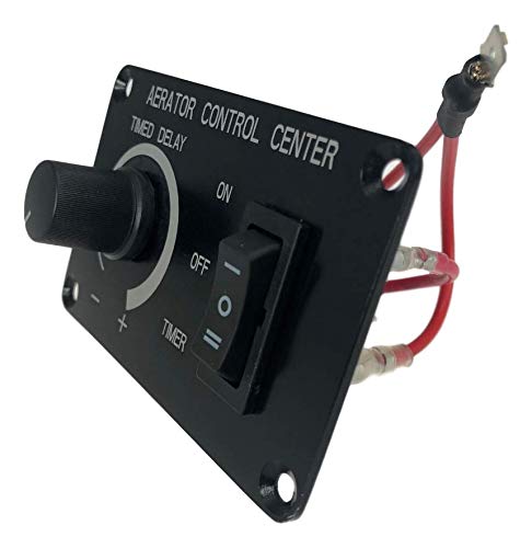 Pactrade Marine Aerator Timer Switch for Livewell Aerator Pump PRO | Custom Delay Settings | Multipurpose 12V Timer Switch for 10A Loads | Fishing Boats, Portable Bait Tanks, & More