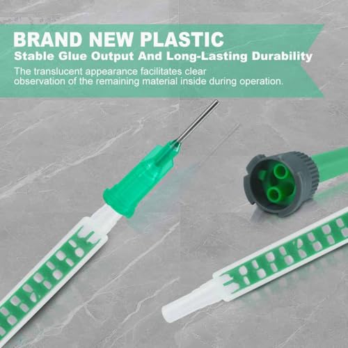 Epoxy Mixing Nozzle Tip Resin Mixer Adhesive Gun Applicatior Tube for 50ml