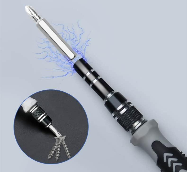 Mini Precision Screwdriver sets,Sinyiol 115 in 1 Repair Tool Kit to Fixing Phone Laptop PC Camera Electronic Watches Glasses,Switch，game consoles ，Magnetic Driver Kit with Flexible Shaftl