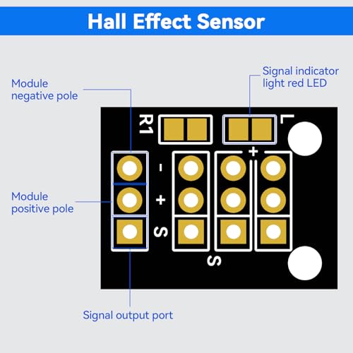 20pcs Hall Effect Magnetic Sensor Module KY-003 Hall Effect Sensor A3144E DC 3.3V-5V Pressure Sensor for Ar duino 20pcs 20pcs hall effect sensor hall effect hall sensor contact sensor