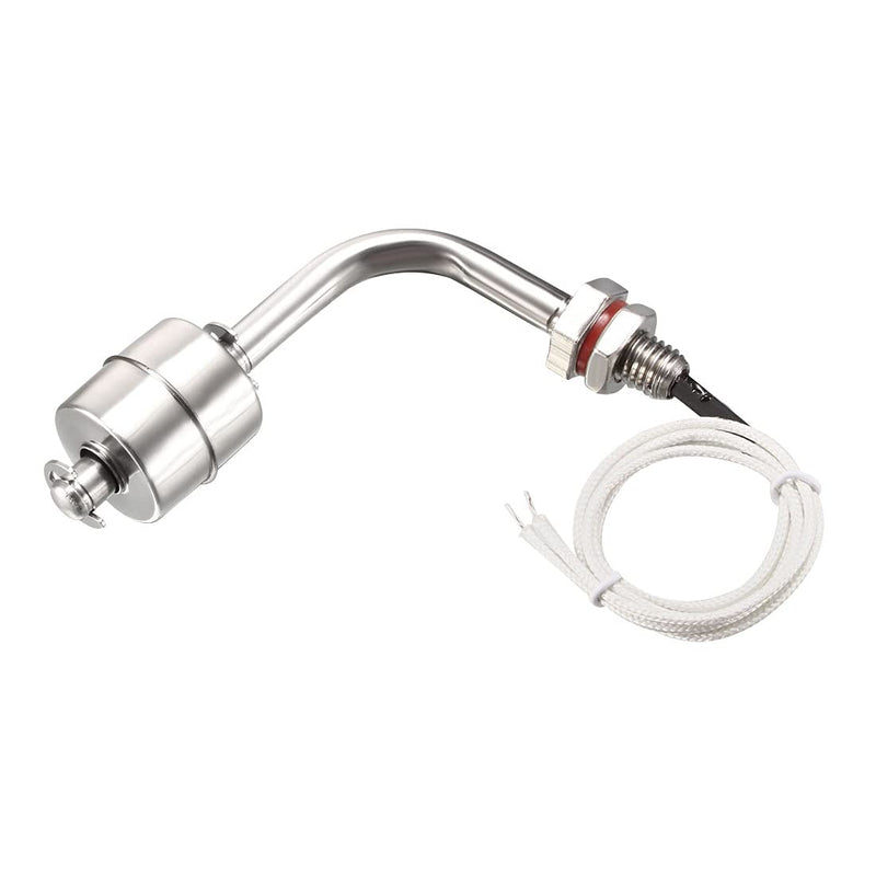 uxcell Stainless Steel Float Switch for Water Pump Tank Swim Pool Garden Pond Liquid Water Level Sensor M11 78mm Length 2Pcs