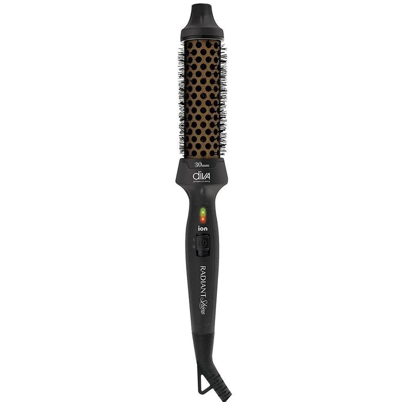 Diva Pro Styling Ceramic Hot Brush (30mm) with Ionic Conditioning PRO314