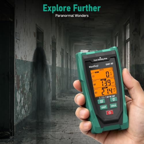 3‑in‑1 EMF Detector, Rechargeable EF MF RF Radiation Meter