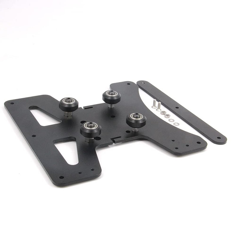 Upgrade Modular Y Carriage Plate Kit 190mmx190mmx3.5mm/7.5x7.5x0.14inch for 2040 V-Groove Aluminum Profile for Ender 3/Ender 3 PRO 3D Printers (190x190x3.5mm) 190x190x3.5mm