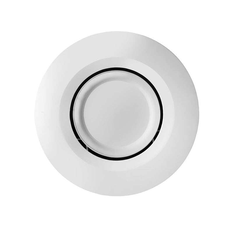Juno 5"/6" Inch Adjustable LED Recessed Lighting, RetroBasics Series Adjustable Gimbal LED Downlight Trim Kit, 5"/6" Ceiling Light with 5-in-1 Switchable White Color, 700 Lumens, Matte White 5/6-Inch Standard | Adjustable | Smooth Trim