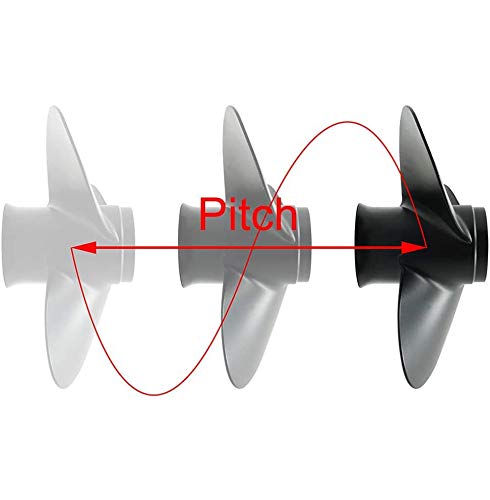 Boat Propeller 9 1/4x9 for Mercury Outboard 9.9-20HP 14 Tooth/Outboard Propeller for Tohatsu Engine 9.9HP 15HP 18HP 9.25x9