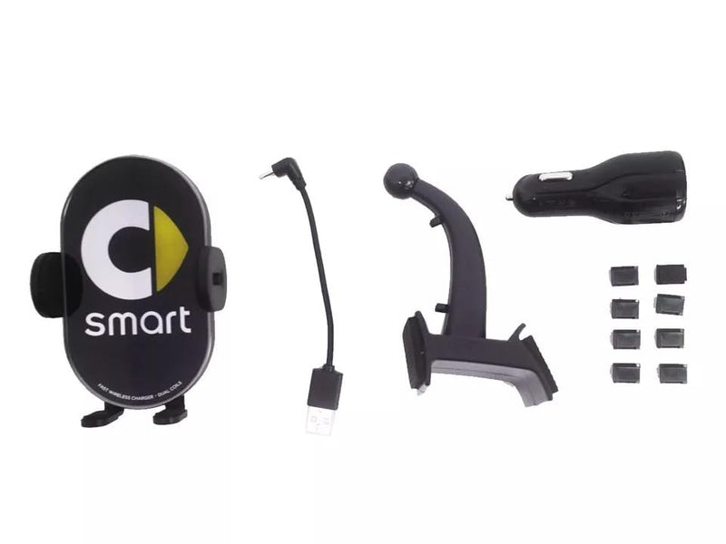 Interior Accessories - Phone Holder Stand Top Infotainment Mount Compatible with Smart Fortwo 453 Gen.3