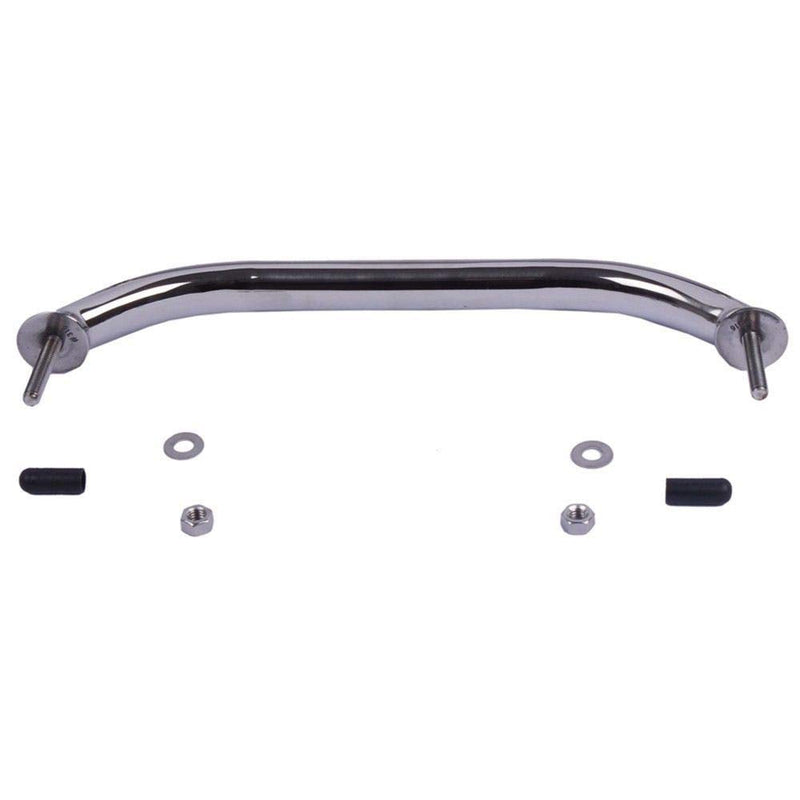 Hoffen 12Inch Boat Grab Bar, Stainless Steel Oval Grab Handle Handrail Multipurpose Hardware (2pcs)