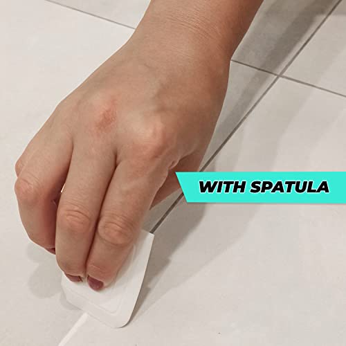 Penta USA White Grout Filler and Grout Removal Tool Bundle Set - 8.8 oz Fast Drying Grout Repair Kit, Restores Tiles Joints, Tile Grout Scraper Saw