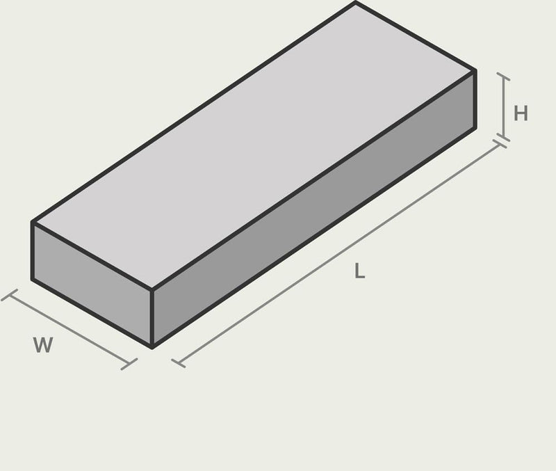 Naniwa NA-0300 Goken New Professional Finishing Whetstone #3000, 8.3 x 2.8 x 0.6 inches (210 x 70 x 15 mm)